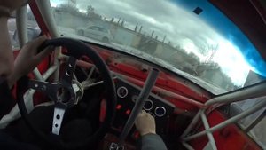 Дрифт корч Opel Calibra