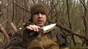 Универсальный нож Куркуль от фирмы Златонож . Выживание. Тест №90