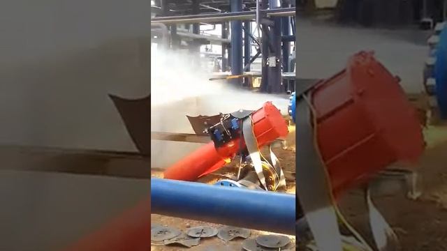 Продувка трубопровода после гидро испытания смотреть онлайн