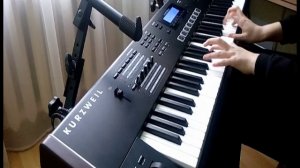 J.S. Bach - "Two part invention №2 C moll" (keyboard cover) Kurzweil pc3le7
