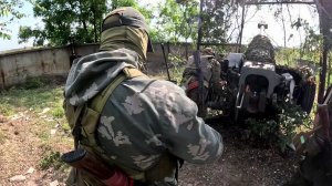 Репортаж с Северского направления, где сражается добровольческий казачий отряд "Барс-16