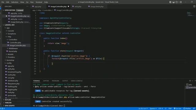 Upload and Resize Multiple Images in Laravel смотреть онлайн