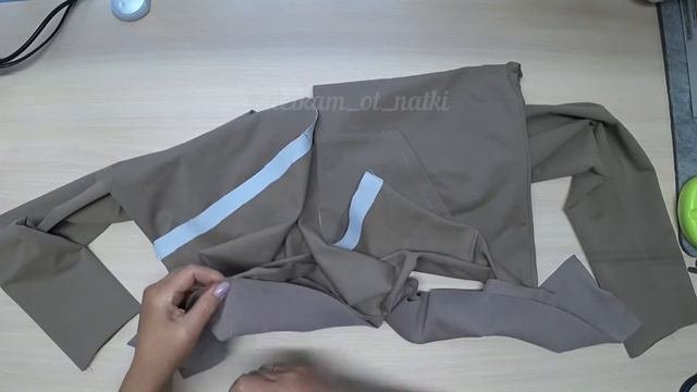 Шьём мужской спортивный костюм из футера