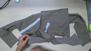 Шьём мужской спортивный костюм из футера