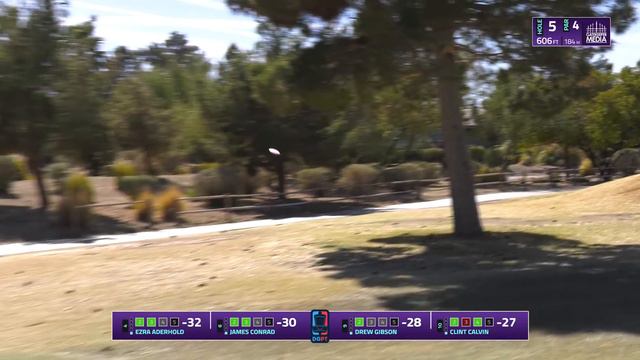 2021 Las Vegas Challenge | FINAL RD, F9 | Aderhold, Conrad, Gibson, Calvin | DISC GOLF COVERAGE смотреть онлайн