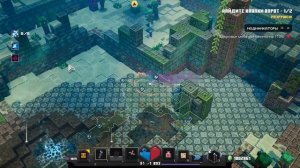 Прохождение Minecraft Dungeons Hidden Depths DLC — Часть 12: Коралловый Риф Древний Страж