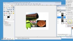 GIMP Collage tutorial 2015
