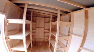 Хозблок 5х2,3 м. Обзор.