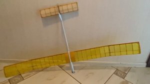 Регулировка и запуск модели планёра А1