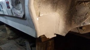 Порог на ниву из проф трубы 80×80