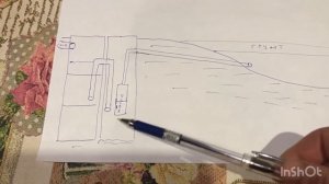 Как работает септик из бетонных колец зимой.