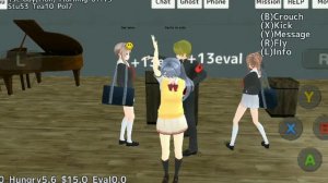 Страдаем всякой фигнёй/первое видео про скул гёрл симулятор/School Girl's Similautor/SGS