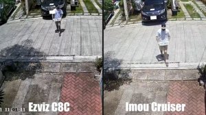 Ezviz C8C vs Imou Cruiser - Outdoor PTZ WiFi IP Security Camera Comparison