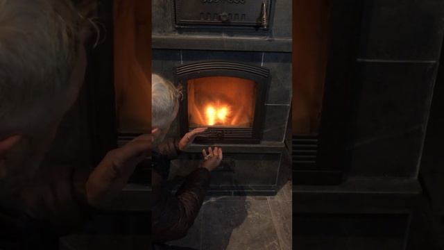 Печь Талькомагнезитовая «Анна» с сердечником( жаровой тушей) из шамотных кирпичей. смотреть онлайн