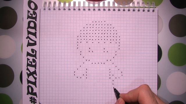 Как нарисовать халка ( Hulk ) по клеточкам #pixelvideo смотреть онлайн