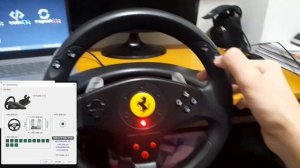 Thrustmaster Ferrari GT Experience testando