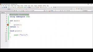 C++ Programming Tutorials – 8 – Functions