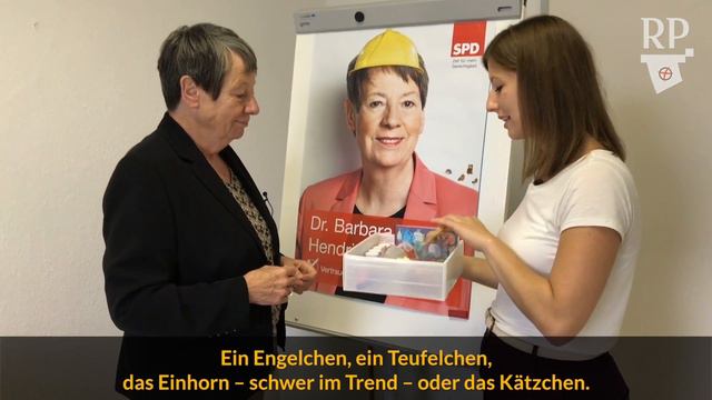 "Ich bin nicht so der Glitzermensch": Barbara Hendricks (SPD) verschönert ihr Wahlplakat смотреть онлайн