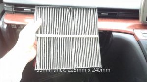 Nissan Elgrand e51 Cabin Filter Change