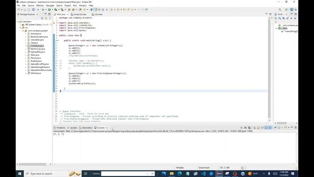 Java Collections Queue Part 6 смотреть онлайн