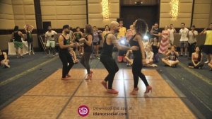Ataca Y La Alemana "Bachata Shines" Class: 2018 Punta Cana Salsa Bachata Festival