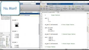 Singular Value Decomposition of a Matrix(2 by 3) in Urdu/Hindi |MATLAB| Eigon Values And Vectors