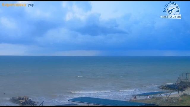 Обзор вебкамер на 30 Июня.  Температура воды в Азовском море сейчас. смотреть онлайн