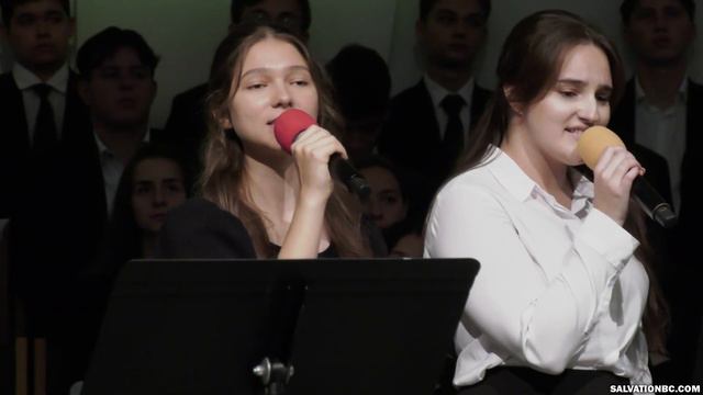 Пение «Дай Боже мне держаться за Тебя» - группа сестёр смотреть онлайн