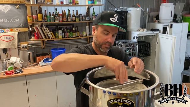 My First Homebrew Hazy Pale Ale with the Braumeister