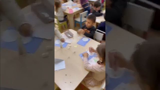 Аппликация во второй младшей группе "Зимние забавы" смотреть онлайн