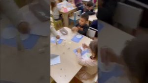 Аппликация во второй младшей группе "Зимние забавы"