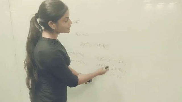Presentation on var, let and const keywords in Java script