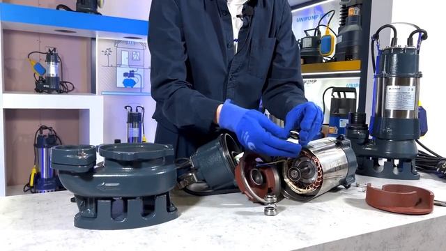 Обзор и тест дренажного насоса Unipump Fekapump V 750F смотреть онлайн