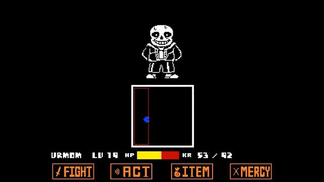 Funny Skeleton Man Beat Without Heals | Undertale смотреть онлайн