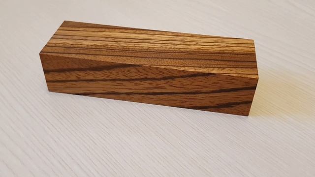 Продам брусок зебрано (массив) для рукоятки ножа