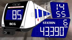 BCG 30 Minutes Countdown (Metro System Simulator 100 km. 13 Stations) Remix Panel de Pon Sherbet