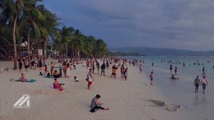 4K UHD BORACAY ISLAND PHILIPPINES | Tourist Spots | Water Activities White Beach Puka Shell | Drone