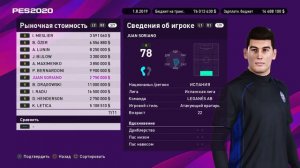 Перспективные игроки PES 2020. Молодые Таланты Пес 2020. RussReeves
