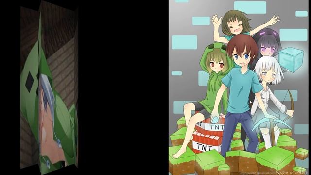 Minecraft картинки аниме часть №3 18+ смотреть онлайн