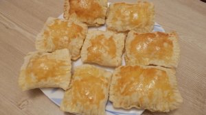 Слойки с бананами и мёдом. Полезно и вкусно!