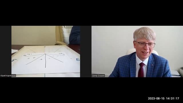 РАБОТА С МАЯТНИКОМ. Живой разговор с Юрием Карпенковым 15 08 2023