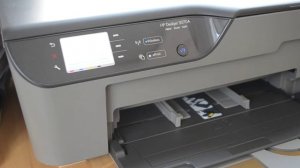 HP Deskjet 3070A test print (Airprint with iPhone4S)