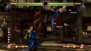 Mortal Kombat 9 (MKKE) - Tag Combos (Scorpion - Sub-Zero)