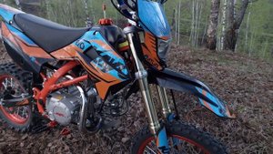 Обзор KAYO EVOLUTION 140 2023г.  что с ним стало? #питбайк #enduro #кайо #обзорпитбайка