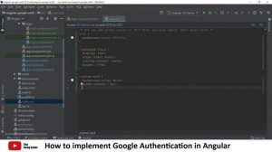 How to implement Google authentication in Angular | angularx-social-login | Social login