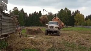 Урал 5557 самосвал в качестве крана