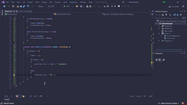 C# Countdown Timer - Easy Tutorial for Beginners!