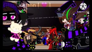 Afton Family + Others react to Elizabeth Afton - 2/? - GCRV