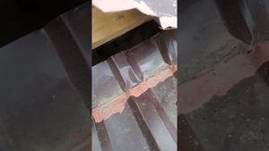 Течёт крыша на пристройке.