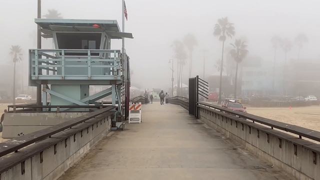 Very Foggy Day in Venice Beach The Doors and movie Locations
